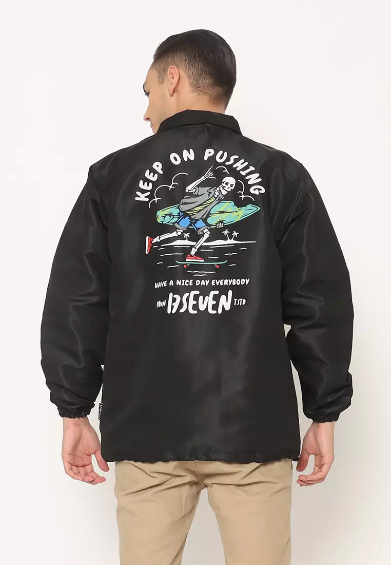 Jaket windbreaker 0034-SKULLSKATE NEW