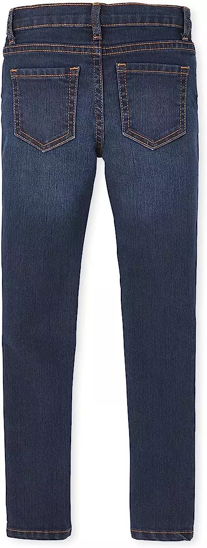 Girls Super Skinny Jeans - Celana Anak Perempuan (Biru)