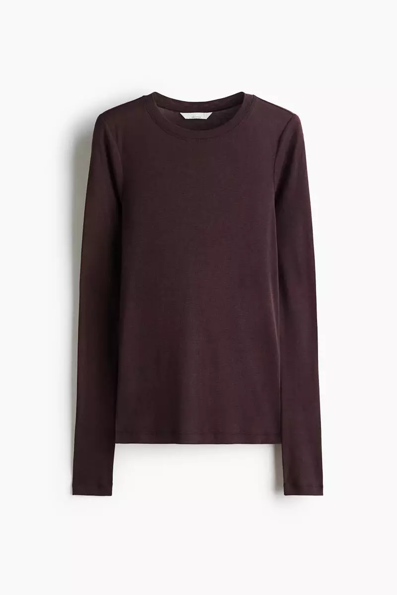 Pima cotton jersey top