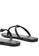London Rag black Thong Strap Flat Sandals in Black 52C37SH46203C3GS_3