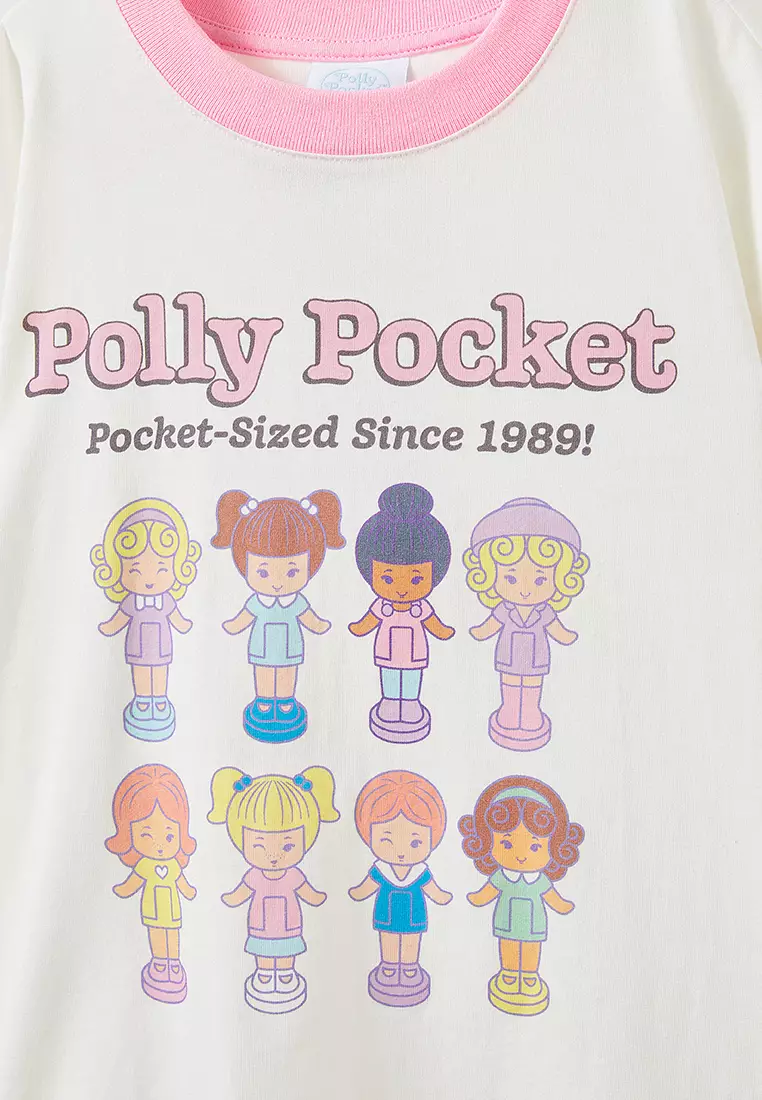 Polly Pocket Drop Shoulder Short Sleeve Tee