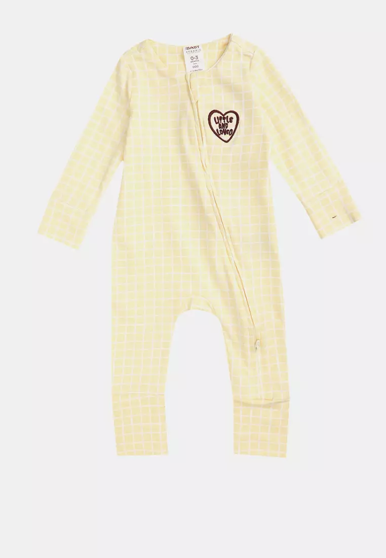 The Long Sleeve Zip Romper