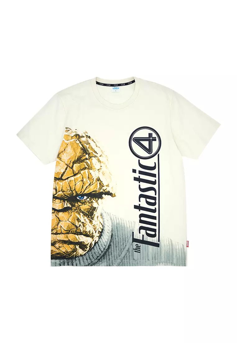 Mens Licensed Graphic T-Shirt "Fantastic 4 The Thing"