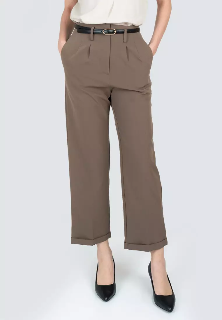 Polo Haus - Women’s Signature Fit High Rise Culotte Pants WBLP001