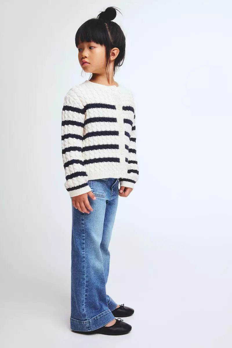 Flared jeans