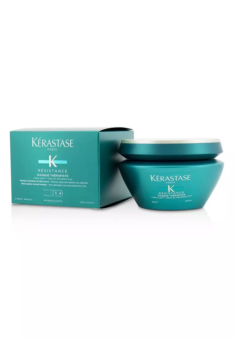 Kérastase - Resistance Masque Therapiste Fiber Quality Renewal Masque (For Very Damaged, Over-Processed Thick Hair) 200ml/6.8oz