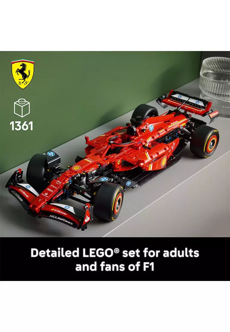 Technic 42207 Ferrari SF-24 F1 Car, Age 18+, Building Blocks, 2025 (1361pcs)