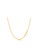 MJ Jewellery gold MJ Jewellery 375 Gold Box Chain Necklace R153 BFB0AACC348C8CGS_2