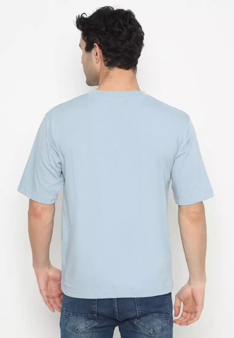 MATSUDA Kaos Oversize 20s Polos Pocket Mito