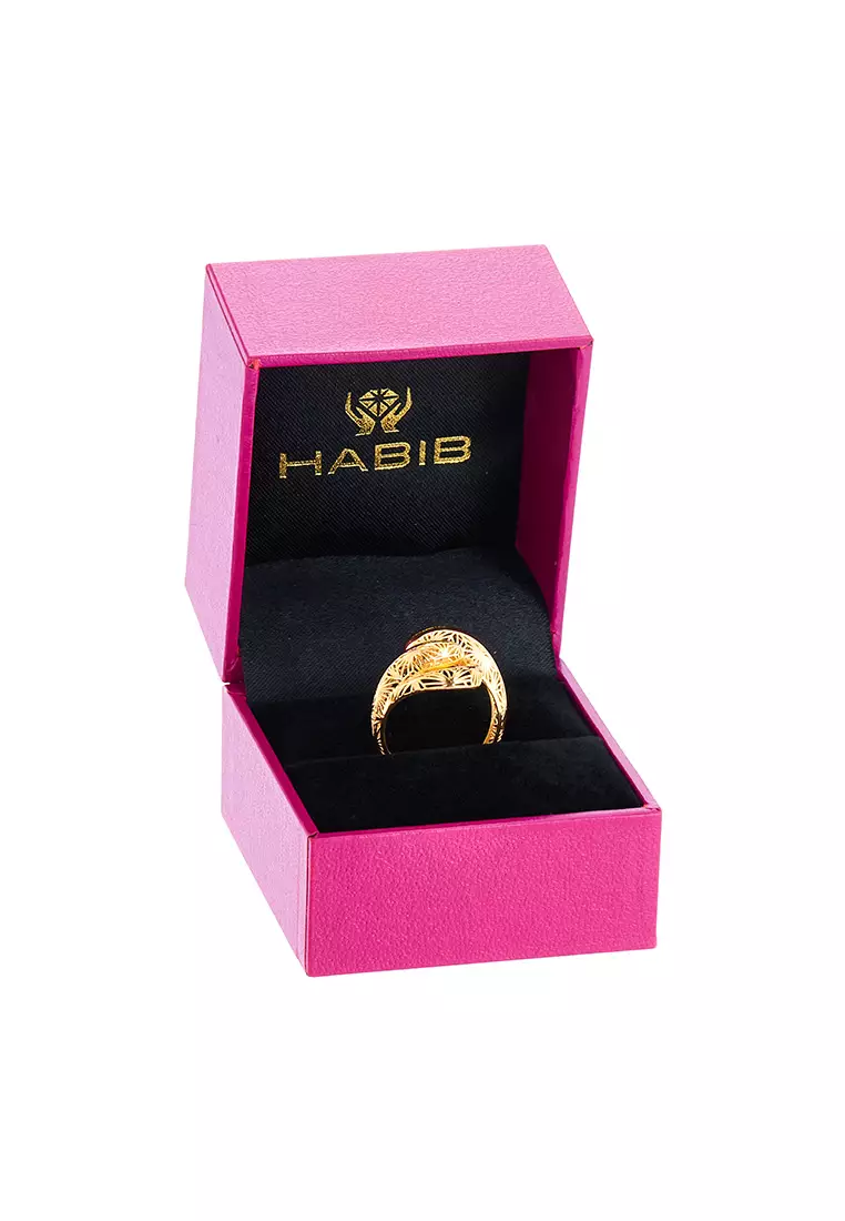 HABIB Oro Italia 916 Yellow Gold Ring GR50440623