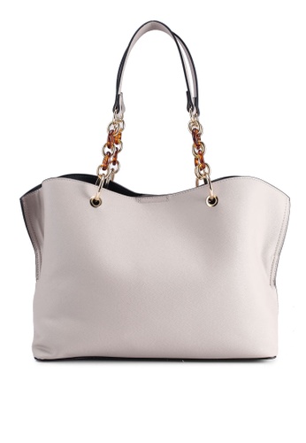 Buy Dorothy Perkins Nude Tort Ring Handle Tote Bag Zalora Hk