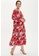 DeFacto red Long Sleeve Midi Dress FB29AAA30C5D6AGS_5