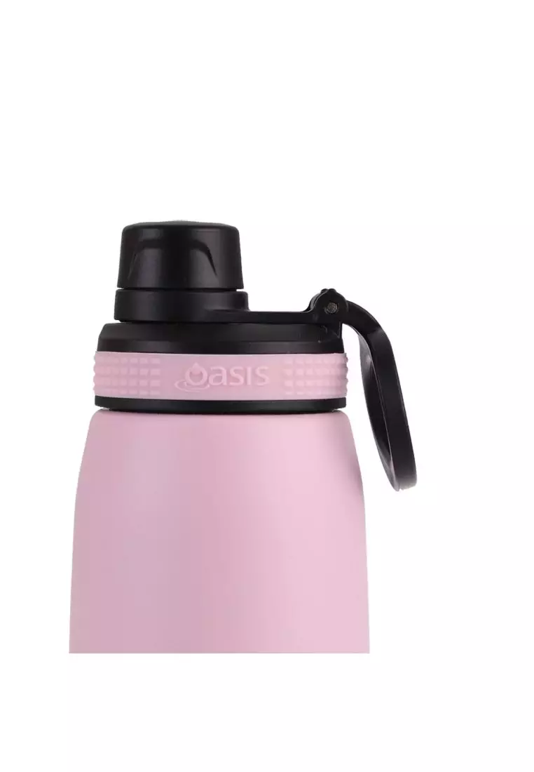 Oasis Stainless Steel Insulated Sports Water Bottle with Screw Cap 780ML - Carnation