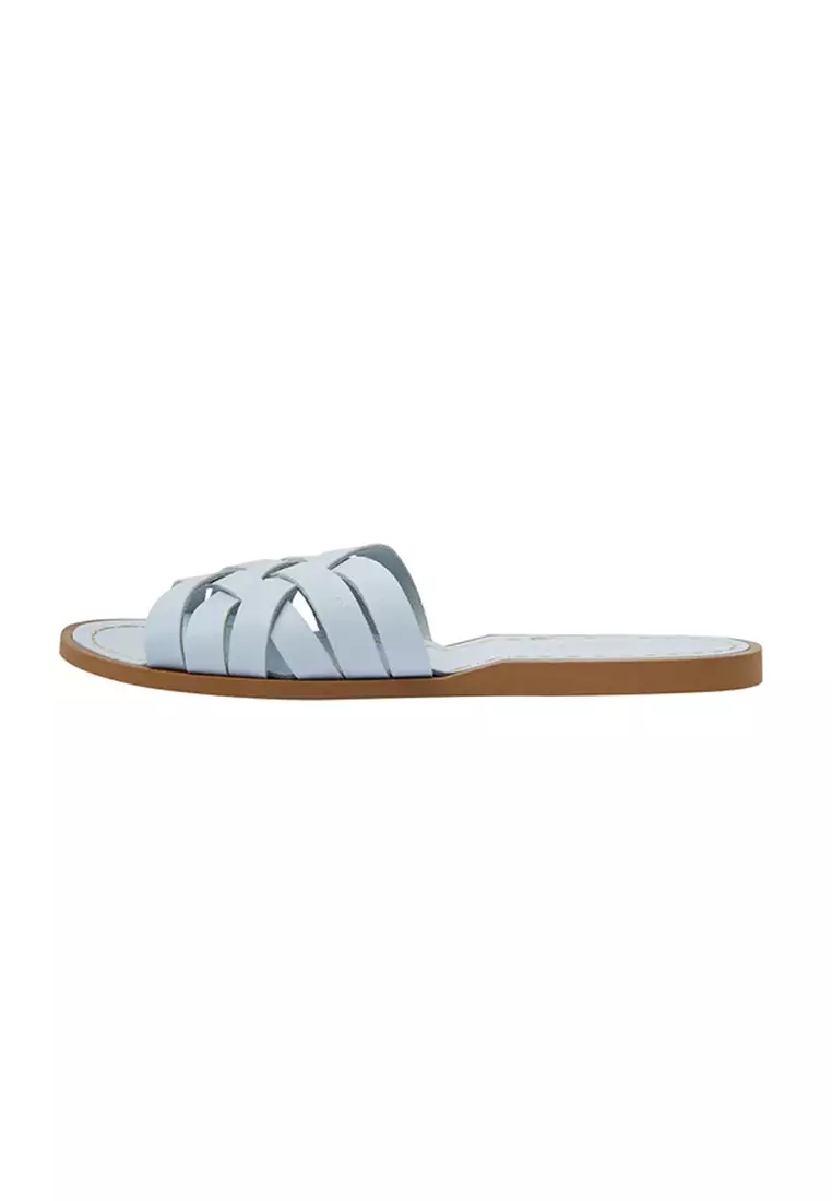 Ladies slide on discount sandals