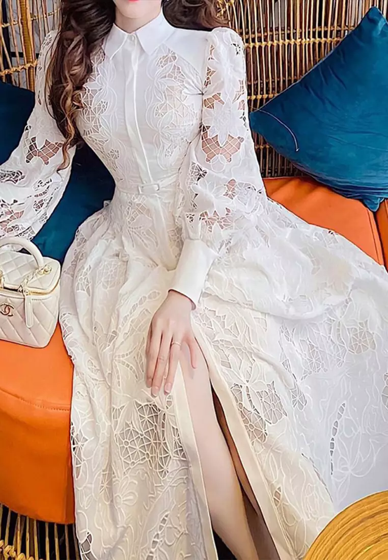 Elegant top lace dress