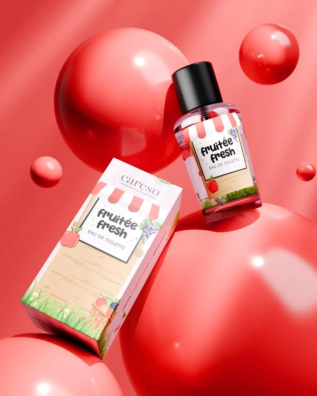 Careso - Eau De Toilette - Fruitee Fresh 50ml