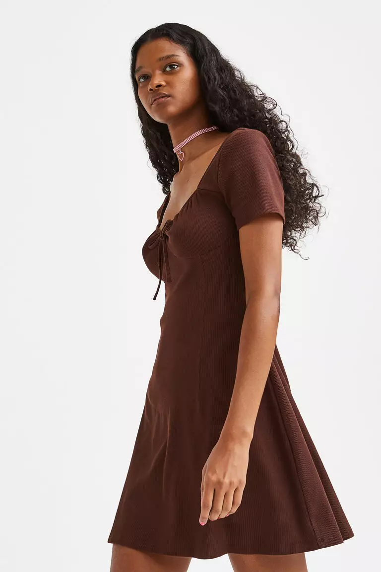 Forever 21 tie deals front dress