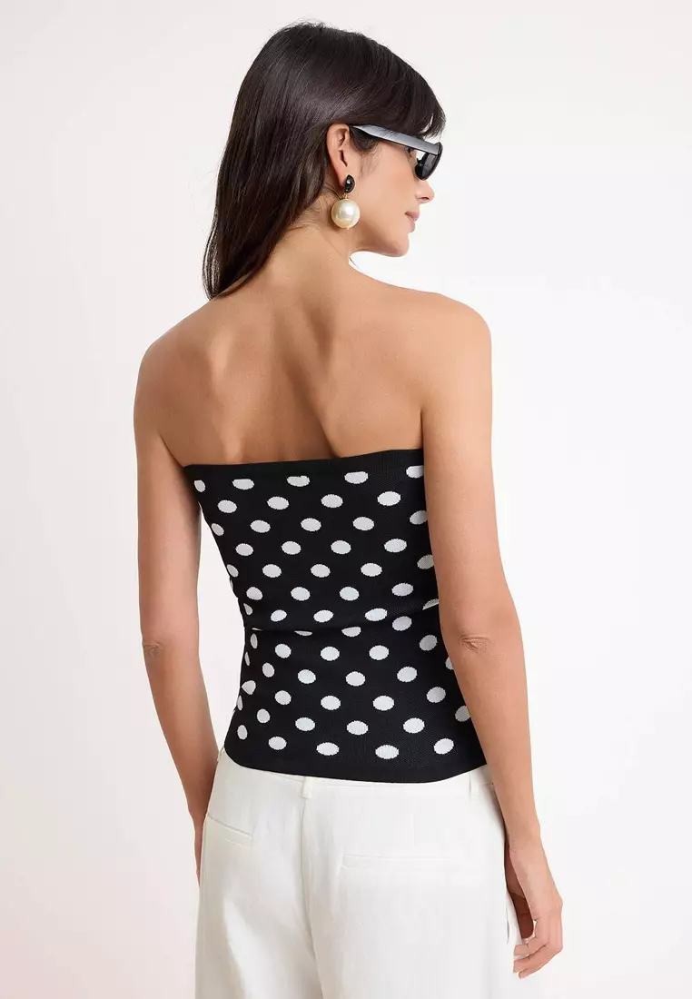 Strapless Bandeau Top
