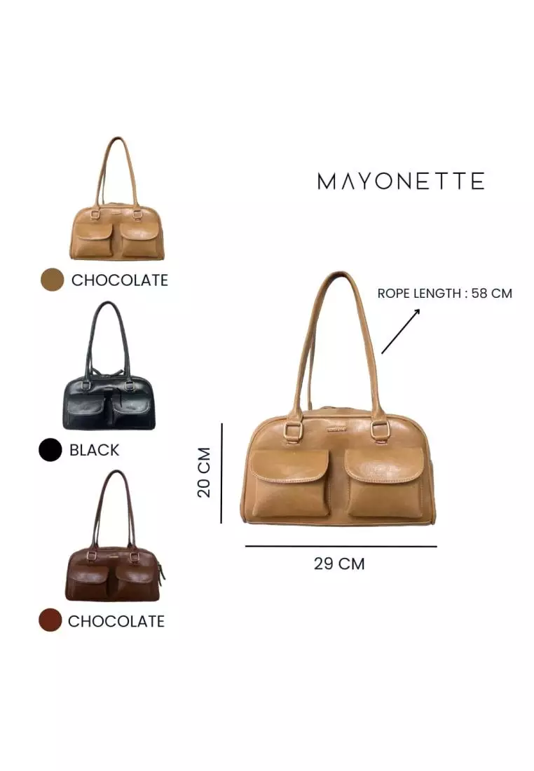 MAYONETTE Voila Shoulder Bag - Tas Shoulder Wanita - Tas Fashion Wanita Terbaru Korean Style