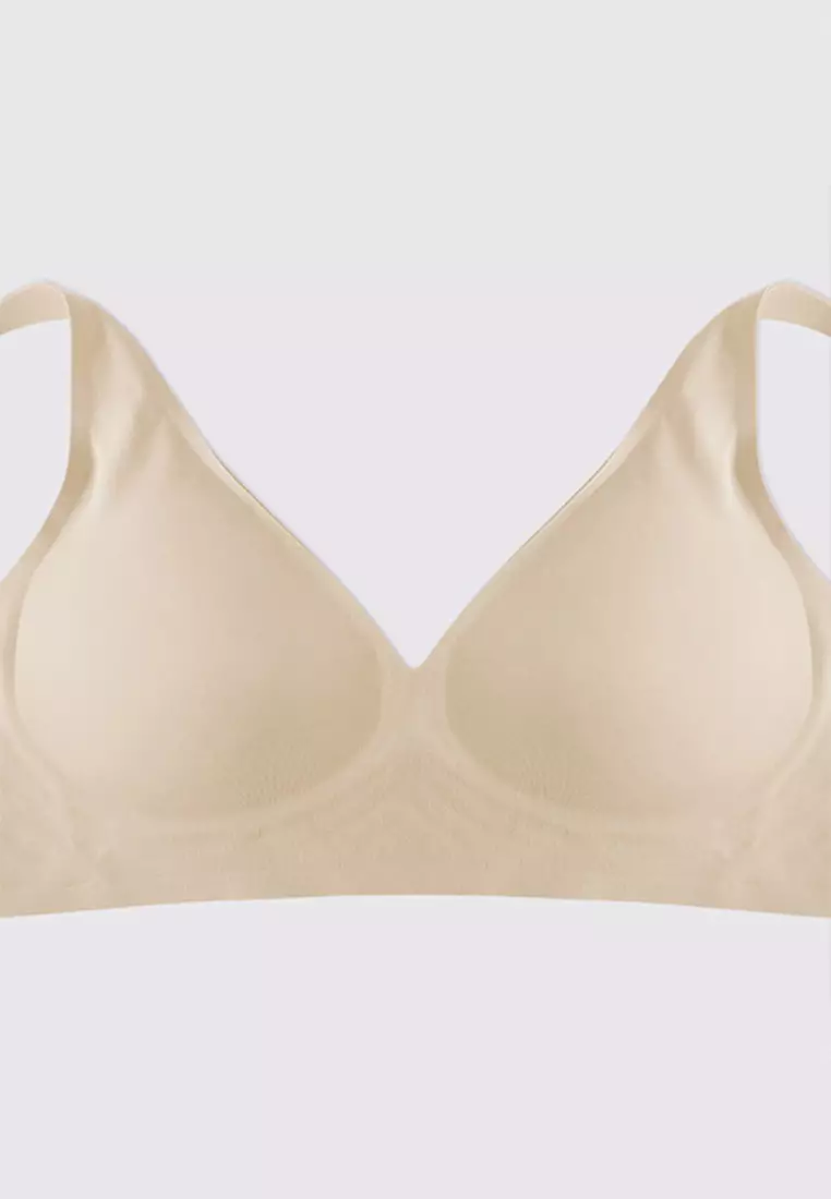 Sorella Bra Sleek Form Wireless Push Up Plunge N10-3040V - Black