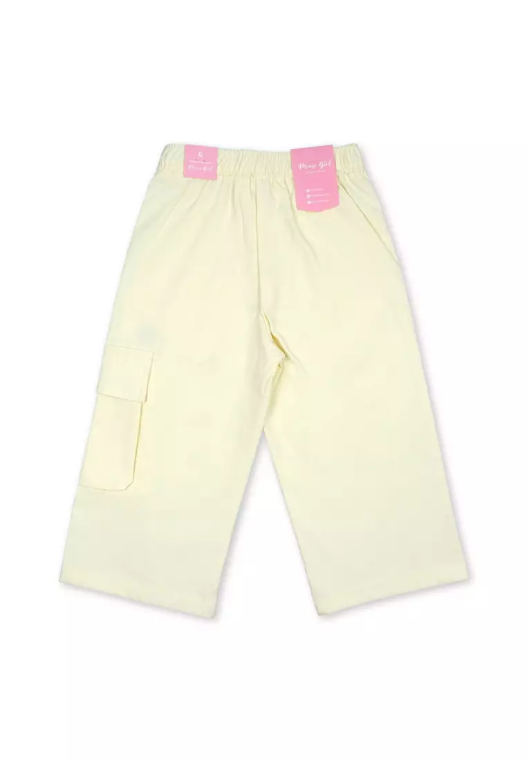 Girls Jogger Pants with Print Details