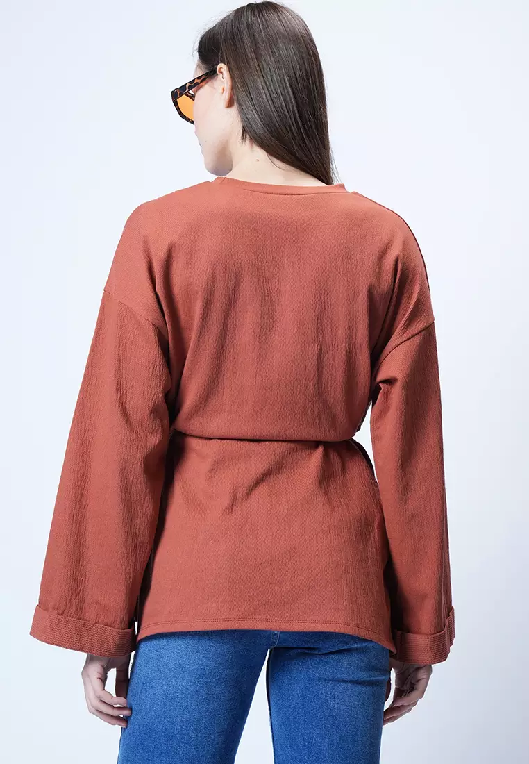 Waist Tie Blouse