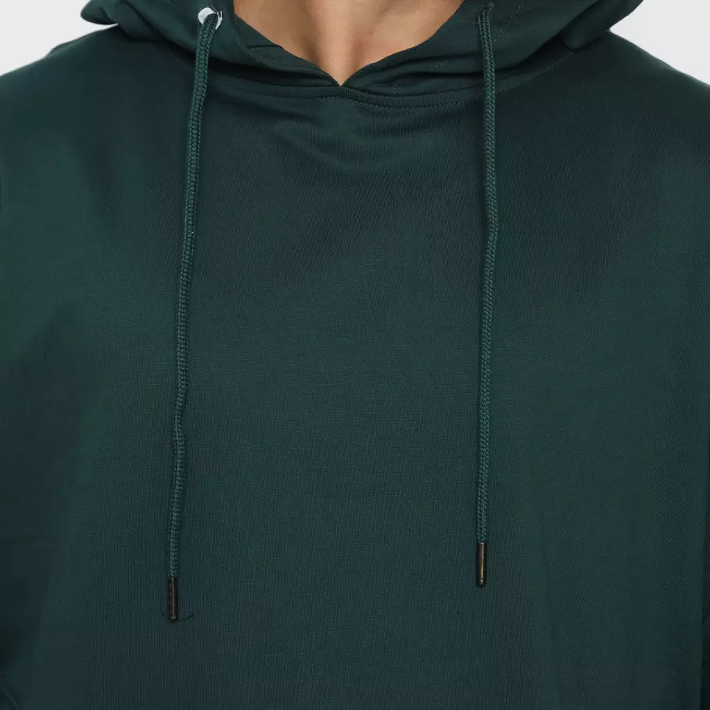 LARUSSO - Bruno Oversized Basic Hoodie - Penderosa Pine