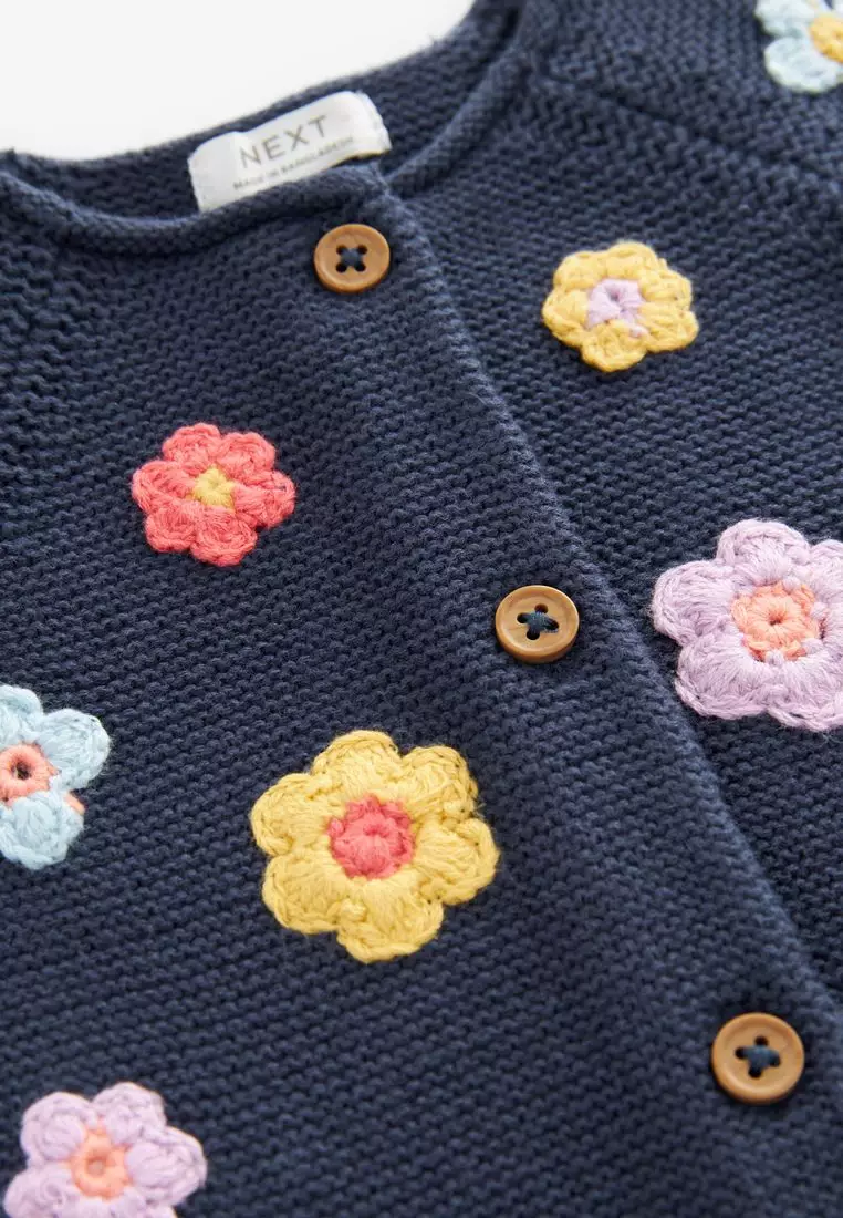 Buy NEXT Crochet Flower Cardigan Online | ZALORA Malaysia