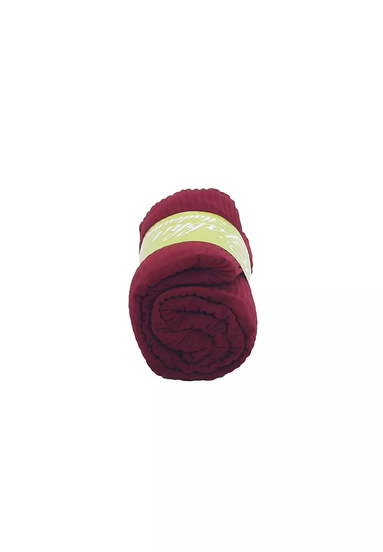 Pashmina Plisket Maroon