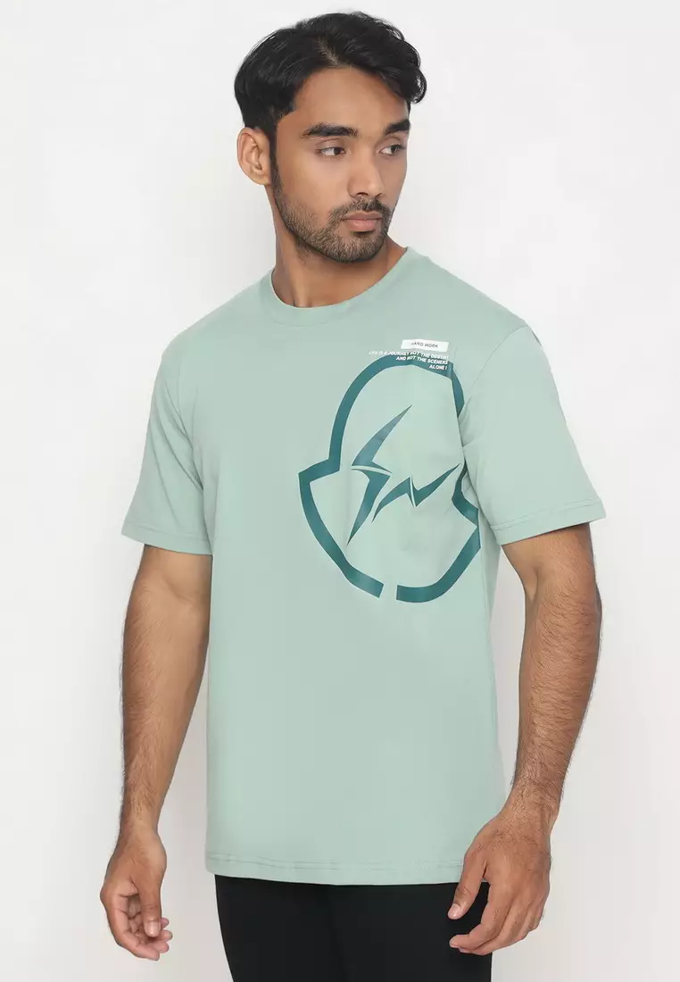 NX T-Shirt Cotton Combed Tebal Pria 207370071