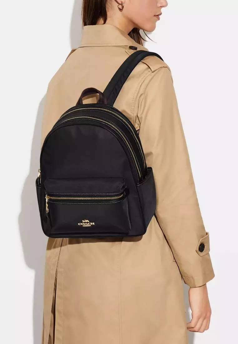 Coach Ellis Backpack Black Multi