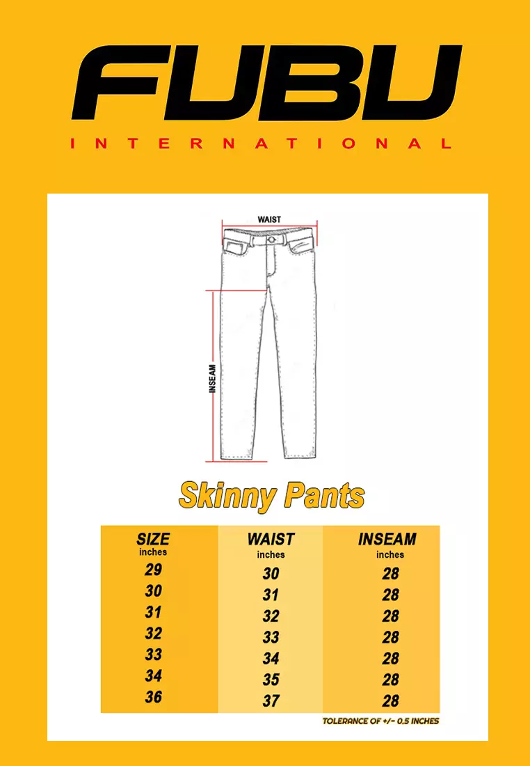 Denim Long Skinny Fit Stretch Jeans