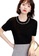 Sunnydaysweety black Korean Style Woolen Beaded Ultra-Thin Top A21031903BK C45B5AA89FE502GS_1