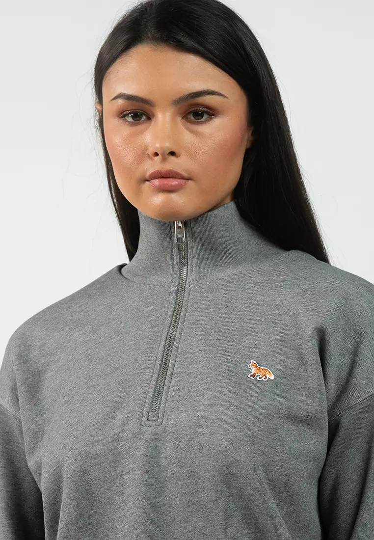 Baby Fox Half Zipped Sweatshirt