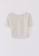 Terranova white Women's Crop Lace T-Shirt CC684AA5AD91C0GS_1