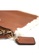 Coach COACH SMALL WRISTLET IN LEATHER AND SHEARLING (F64709) - Saddle/Natural 9103CAC46D1204GS_5
