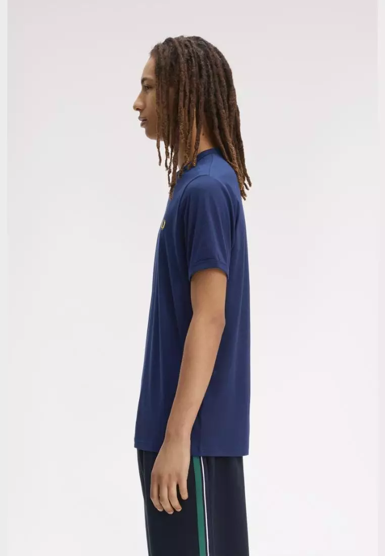Fred Perry M3519 Ringer T-Shirt (French Navy)