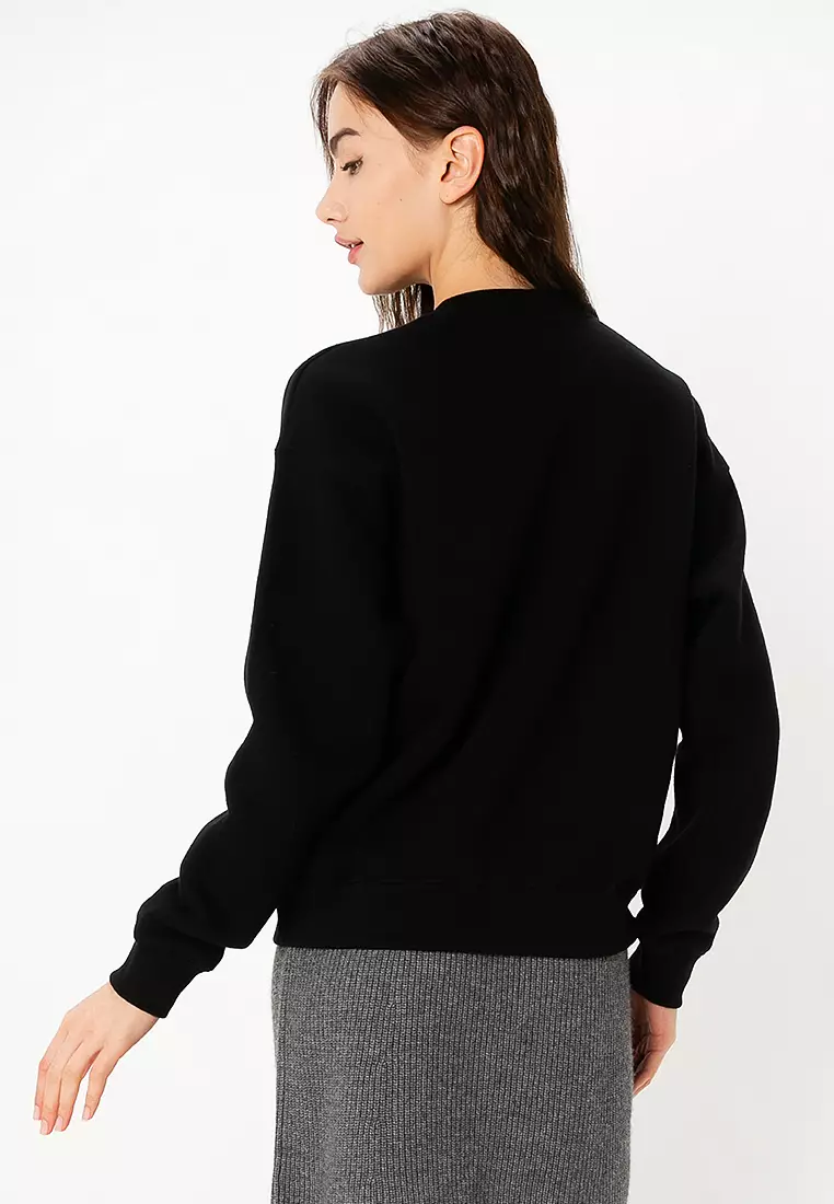 パーカー・フーディ MAISON KITSUNE Black cotton sweatshirt MAISON KITSUNÉ sweatshirt 'Speedy Fox' black | BRAUN Hamburg