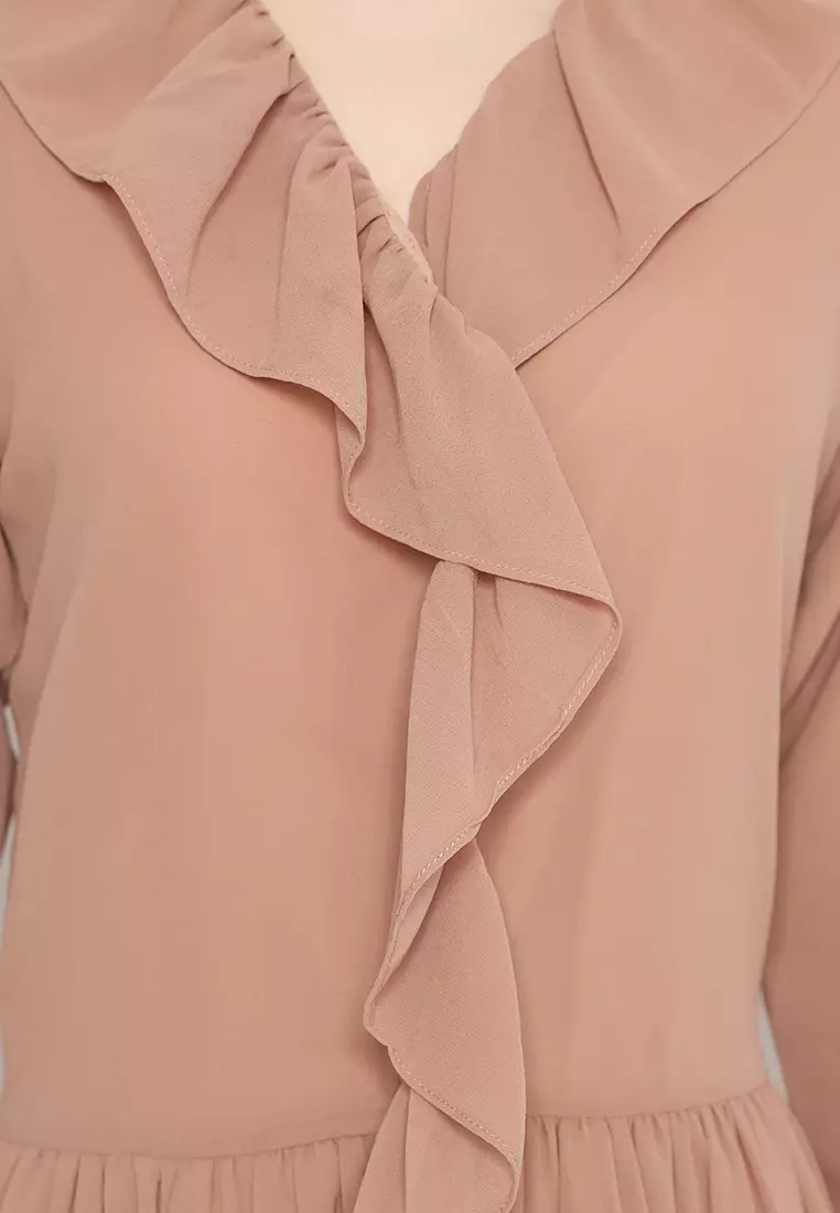 Elea Dress Light Brown