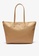 Lacoste brown Women's L.12.12 Concept Zip Tote Bag-NF1888PO D62C1AC08B27EBGS_1