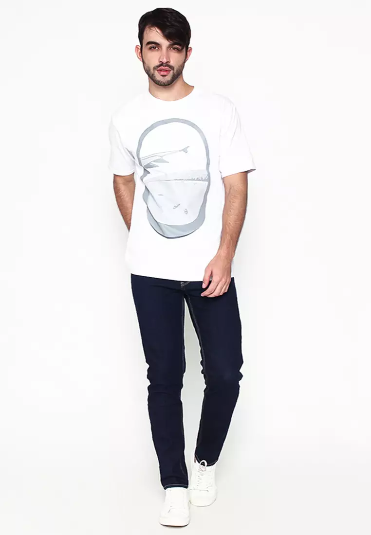 Jeans Slim Fit Premium Denim Stretch Blue Black ZA252