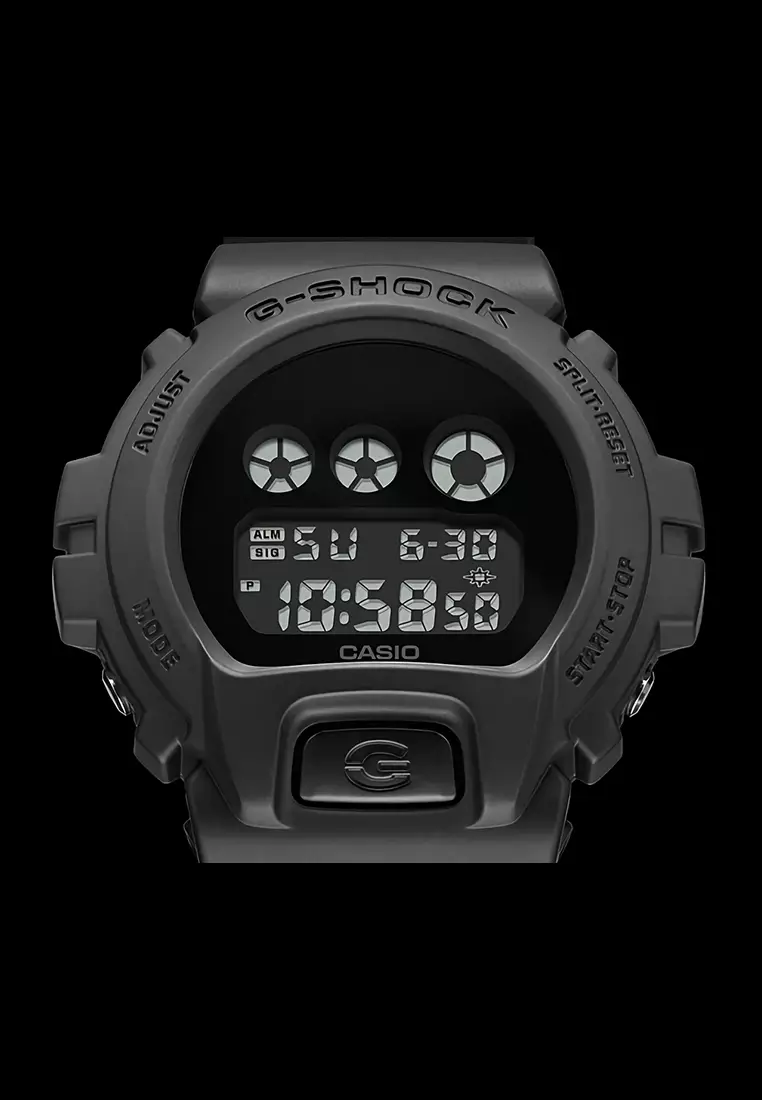 Casio G-Shock - Jam Tangan Pria - Black - Resin Strap - DW-6900BBA-1DR
