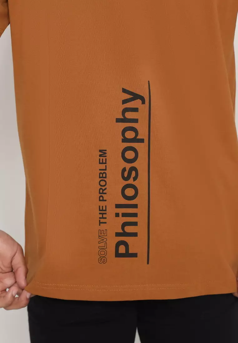 NX T-Shirt Cotton Combed Tebal Pria 207370281