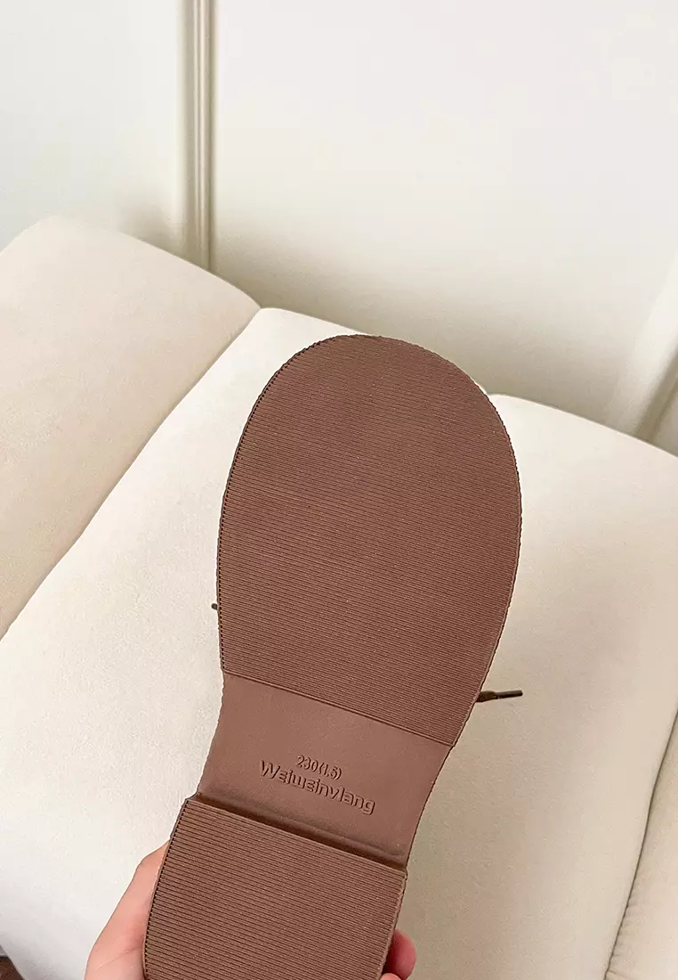 Suede Patchwork Derby Shoes WW688-3