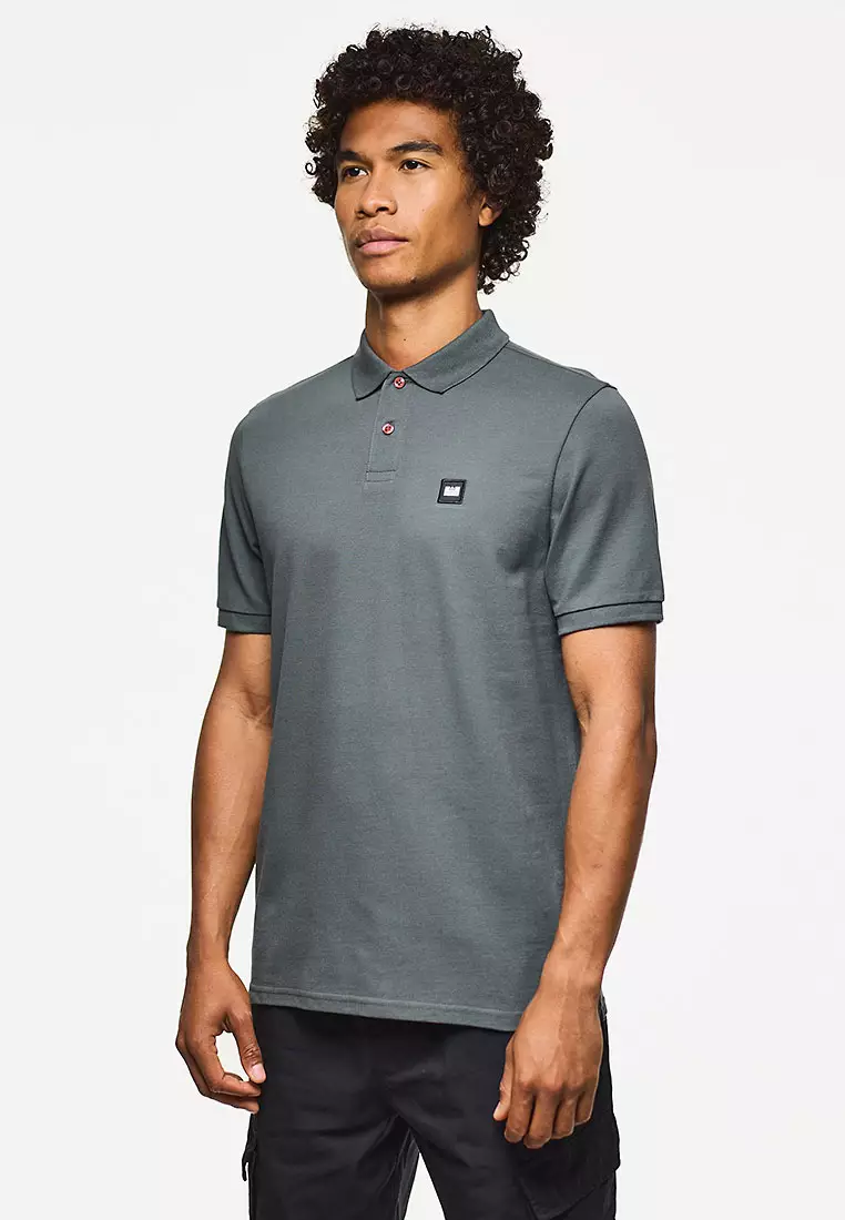 MENS CYCLONE CANEIROS BADGE POLO