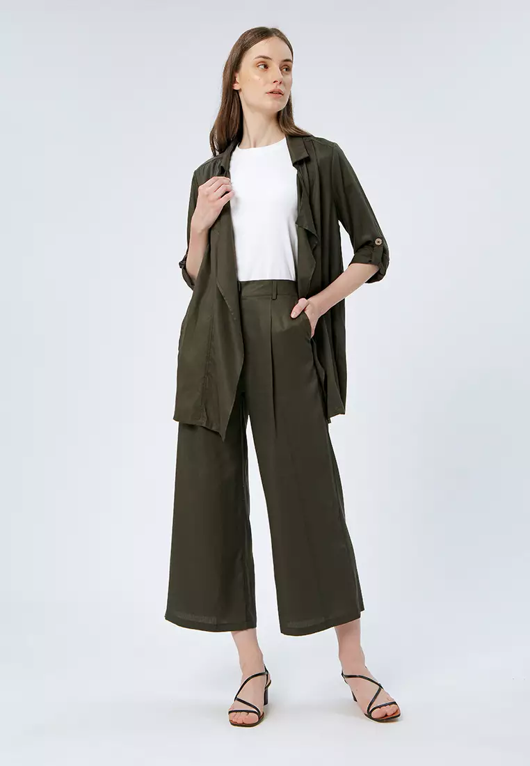 Karina Cardigan Military Olive