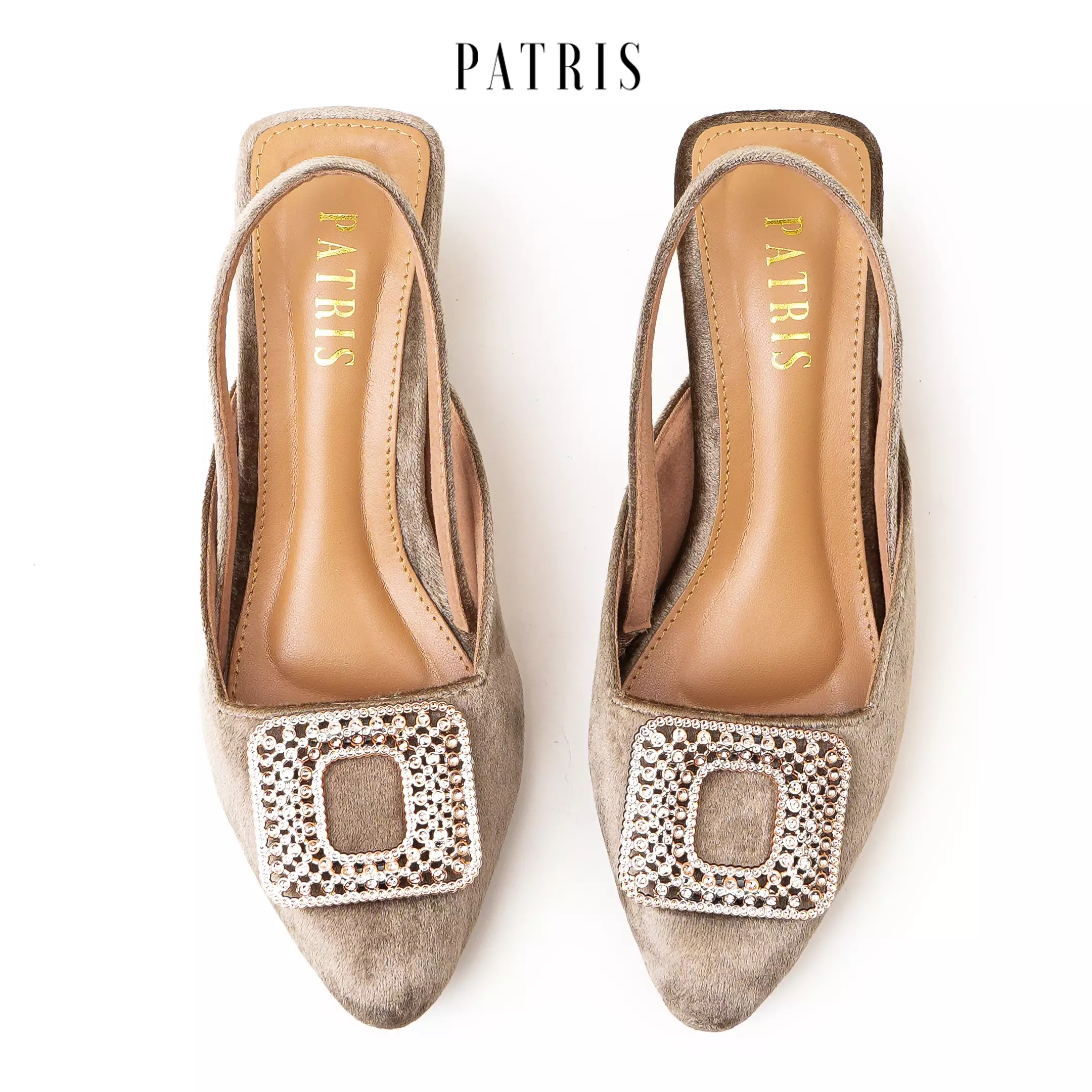 PATRIS Marigold Mules Wanita Heels / Hak 3 Cm