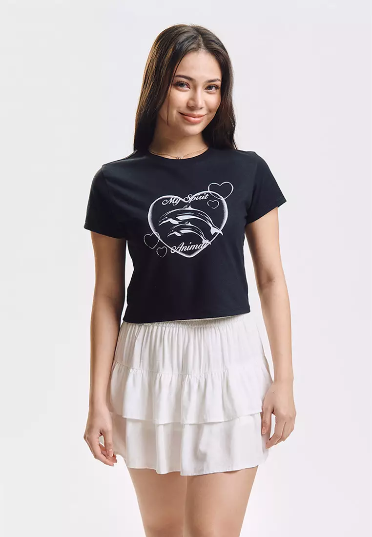 My Spirit Animal Slim Graphic T-Shirt