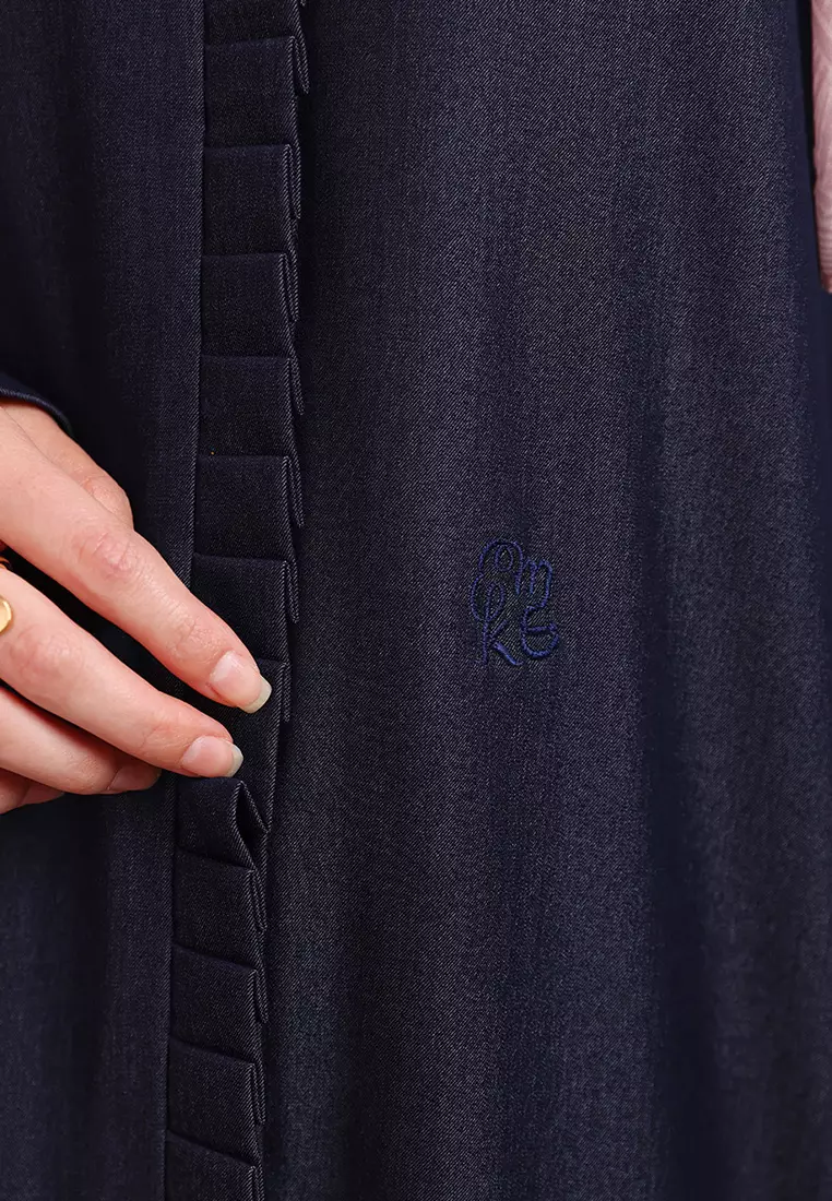 Kami Cali Long Tunic Dark Denim