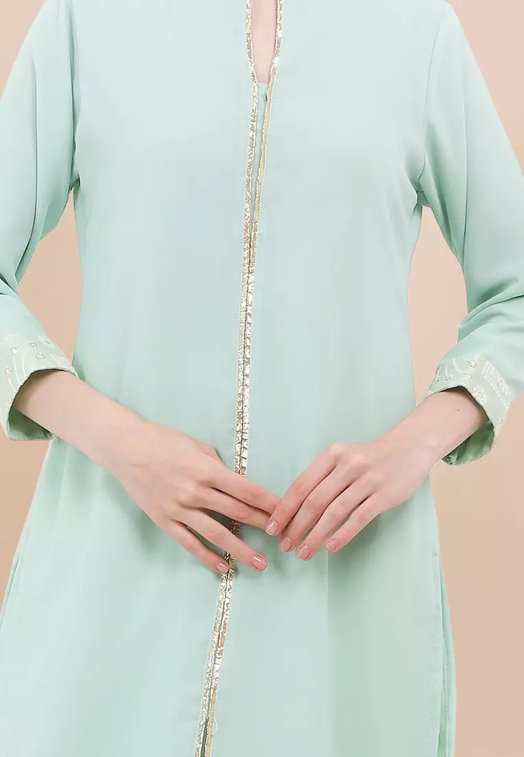 Chanira Festive Aliza Tunic-Green